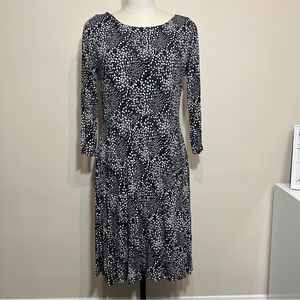 ⭐️Loft Fit and Flare Jersey Dress | Large